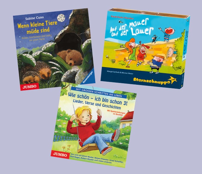 Kinderlieder und Geschichten CD Cover