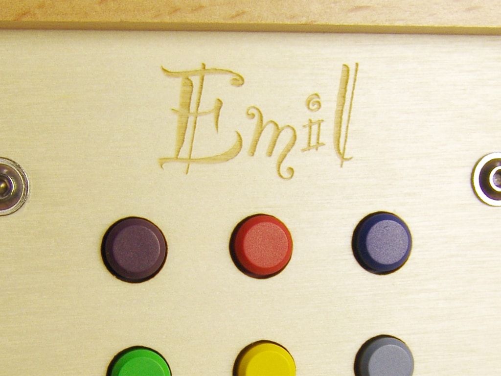 engraving "Emil"
