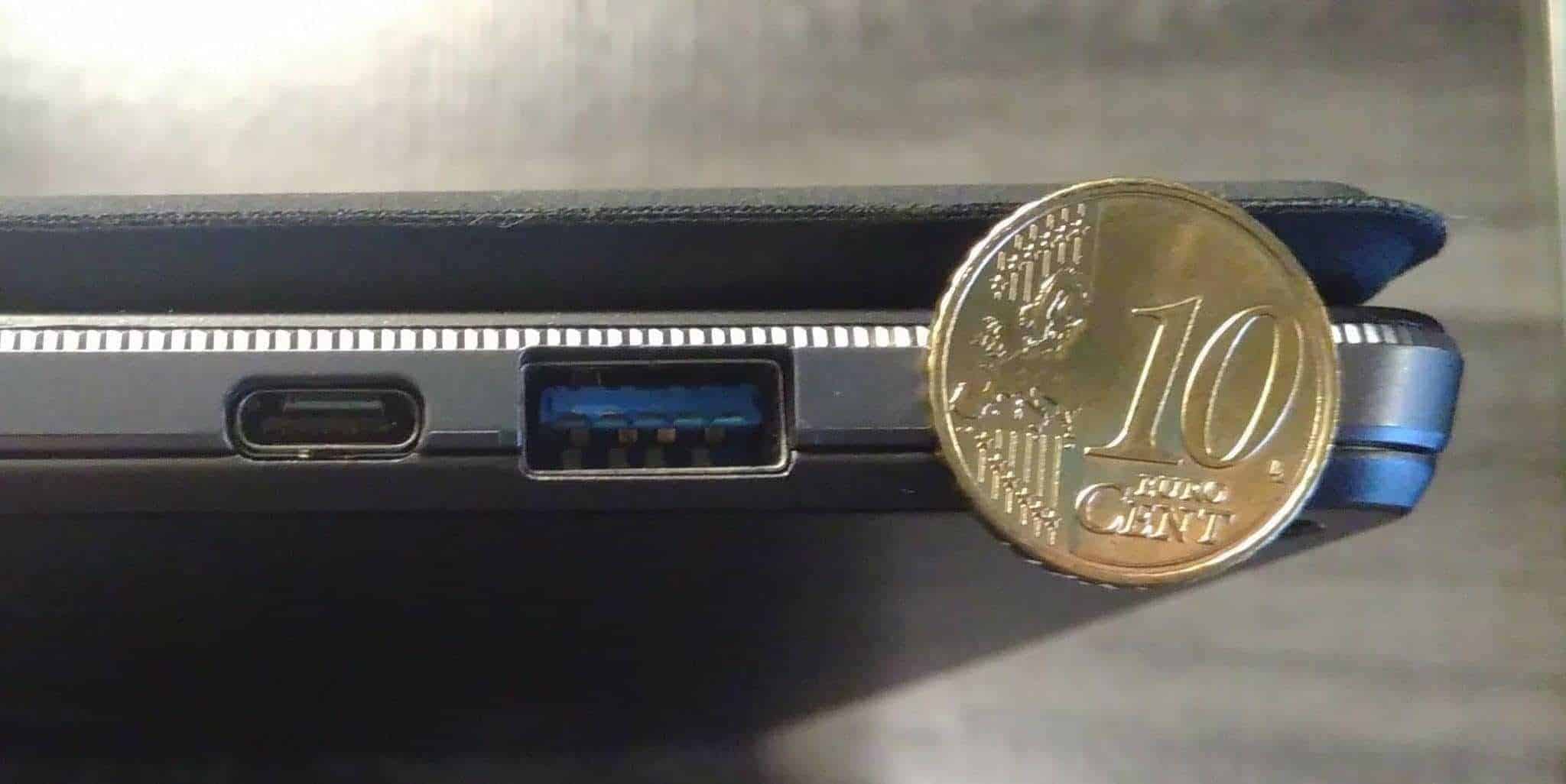 USB-Port am Tablet