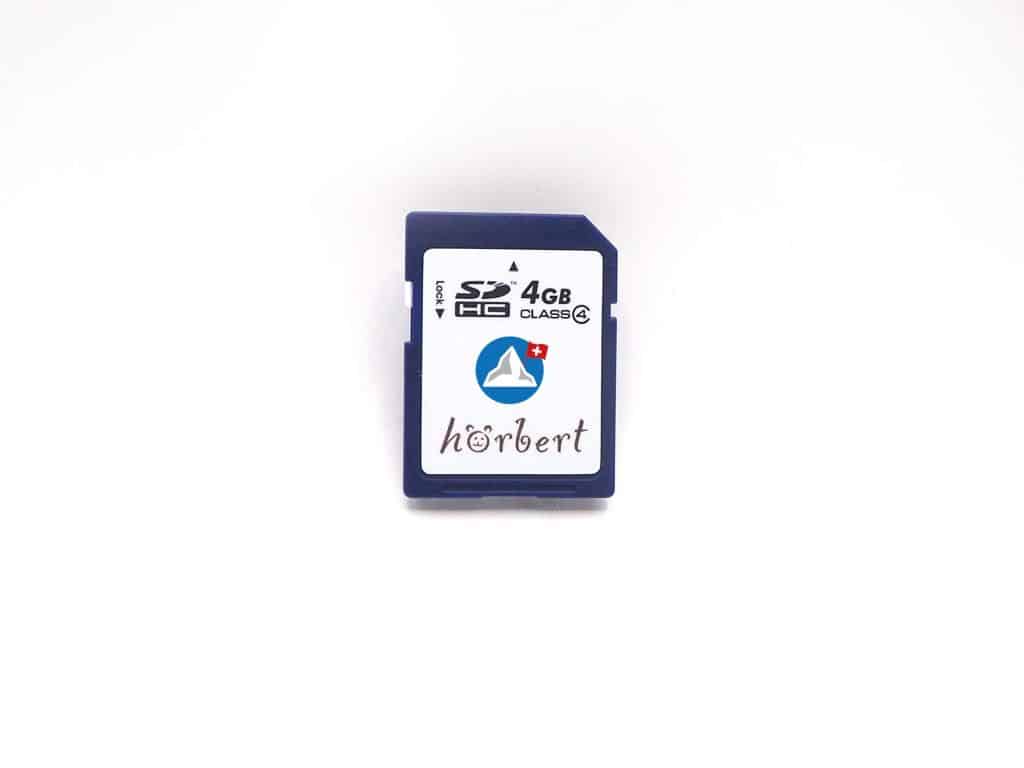 Memory card for hörbert: Matterhorn Edition