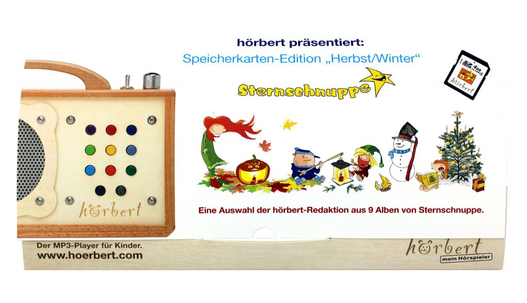 Memory card folder "autumn/winter" for hörbert