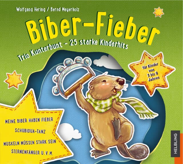 CD mit Kinderliedern von Wolfgang Hering und Bernd Meyerholz