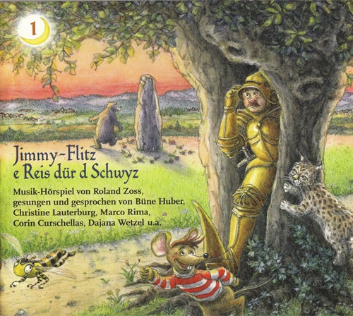 CD mit dem Musikhörspiel Jimmy-Flitz