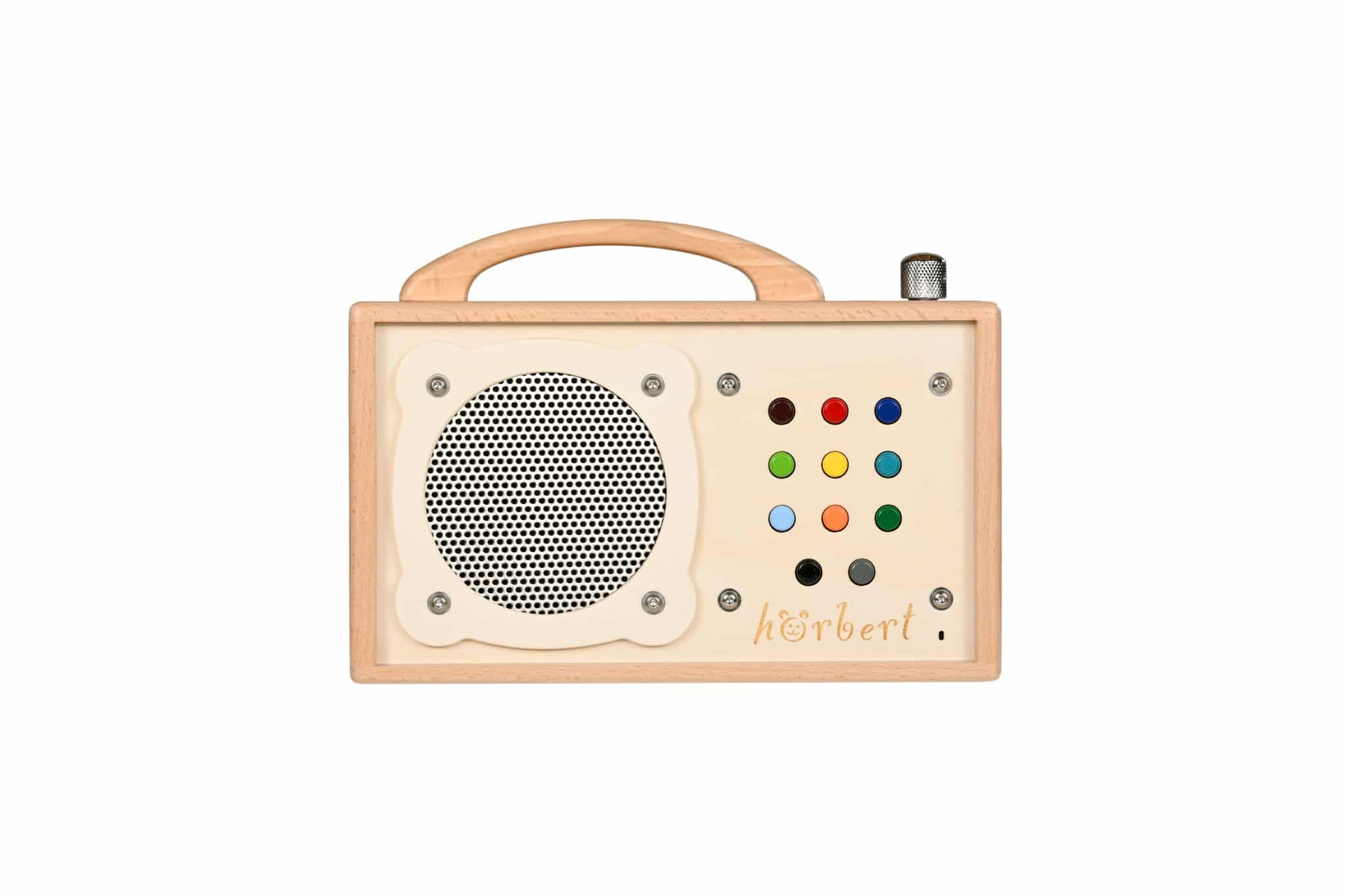 hörbert avec microphone • Boîte à musique pour enfants • avec Bluetooth et  minuteur de mise en veille